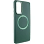 Чохол для телефона TPU Case Bonbon Metal Style with MagSafe Pine Green для Samsung A525 Galaxy A52 4G / A526 Galaxy A52 5G / A528 Galaxy A52s