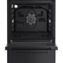Плита комбінована Beko FSM52330DBDS: Управління механічне, сенсорне