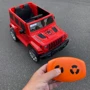 Электромобиль Kidsauto Jeep 4х4 Style красный: Материал корпуса пластик