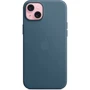 Чехол для iPhone Apple iPhone 15 Plus FineWoven Case with MagSafe - Pacific Blue (MT4D3ZM/A): Материалы Ткань