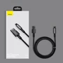 Кабель Baseus USB Cable to Lightning Tungsten 2.4A 1m Black (CALWJ-01) фото 8
