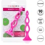 Тройная полая анальная пробка CalExotic Booty Call Silicone Triple Probe, розовый