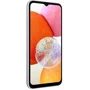 Смартфон Samsung Galaxy A14 4/64GB Silver A145F: Коммуникации USB Type-C 2.0 / Bluetooth 5.1, A2DP, LE / Wi-Fi 802.11 a/b/g/n/ac, dual-band, Wi-Fi Direct / GPS (GALILEO, GLONASS, BDS, QZSS)