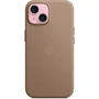 Чохол для iPhone Apple iPhone 15 FineWoven Case with MagSafe - Taupe (MT3C3ZM/A): Тип чохла накладка на заднюю часть