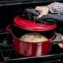Кастрюля GreenPan Featherweights 22 см 3.3 л красная (CC005432-001): Объем, л 3.3