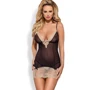Эротичный комплект Obsessive Bisquella chemise, S/M