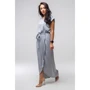 Сукня FLFashion Asti ППА 2133 48-50 сіре повсякденне довге максі: Фасон рукава Кімоно