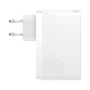 Зарядное устройство Baseus Wall Charger GaN5 Pro 2xUSB-C+USB 140W with USB-C Cable White (CCGP100202): Особенности Быстрая зарядка, USB-C