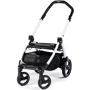Коляска Peg-Perego прогулянкова Book Plus 51 Блакитний з чорним Біле шасі (PACK05-00000000004): Тип коляски Прогулочная