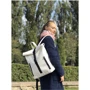 Жіночий рюкзак Sambag RollTop One білий (24208008): Тип ручки Плечовий ремінь, Коротка ручка