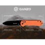 Нож Ganzo G7453-OR (G7453-OR): Длина клинка, см 9