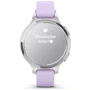 Смарт-часы Garmin Lily 2 Active Silver with Purple Jasmine Silicone Band (010-02891-01): Материал ремешка Силикон