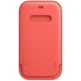 Чехол для iPhone Apple Leather Sleeve Case Pink Citrus (MHYA3) for iPhone 12/iPhone 12 Pro