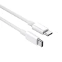 Кабель WIWU Cable USB-C to USB-C Classic 100W 1.2m White (WI-C008): Длина 1.2 м