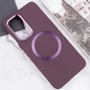 Чехол для телефонов TPU Case Bonbon Metal Style with MagSafe Plum for OnePlus 9: Цвет бордовый