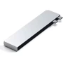 Адаптер Satechi Adapter Dual USB-C to 2xUSB-C+2xUSB+HDMI+SD Silver (ST-HUCPHSS): Интерфейс подключения USB-C