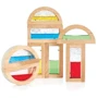 Набор стандартных блоков Guidecraft Block Play Цветная вода (G3013)