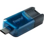 USB-флешка Kingston 128GB DataTraveler 80 M USB-C 3.2 Blue/Black (DT80M/128GB): Объем памяти 128 GB