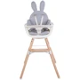 Универсальная подушка к стулу для кормления Childhome rabit/grey (CCRASCJG) фото 5