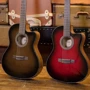 Класична гітара CORT Jade E Nylon (Burgundy Red Burst): Розмір Повнорозмірна