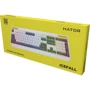 Клавиатура HATOR Icefall White (HTK405UA): Подключение проводное