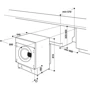 Встраиваемая стиральная машина Whirlpool WMWG71484E: Класс стирки A
