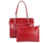 Женская сумка тоут Laskara красная (LK10201-red) фото 12