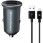Зарядний пристрій ArmorStandart Car Charger 2xUSB QC3.0 with Lightning Cable Grey (ARM82458)