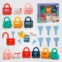 Замочки 4FUN Game Club 6 вагонов 7 ключей (54229)