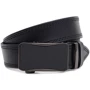 Чоловічий ремінь Borsa Leather чорний (125v1genav21-black)