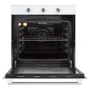 Духова шафа електрична Ventolux BRISTOL 6 MT (WH): Розміри 57.5x59.5x57 см (ВxШxГ)