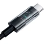 Кабель Baseus USB Cable to USB-C Gem Fast-Charging Data 100W 2m Black (P10373002111-01): Длина 2 м