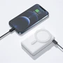 Внешний аккумулятор WIWU Power Bank 10000mAh Magnetic Wireless 15W White (JC-20): Особенности Поддержка MagSafe, быстрая зарядка, беспроводная зарядка