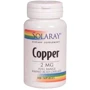 Solaray Copper 2 mg 100 Caps Медь