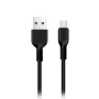 Кабель Hoco USB Cable to MicroUSB X20 2A 1m Black