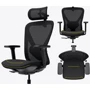 Крісло Mealux Q1 Air Fabric Black (HF-Q1 F/B) фото 14