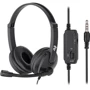 Наушники 2E CH12 On-Ear 3.5mm / 2*3.5mm Black (2E-CH12SJ)