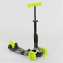 Самокат 5в1 Best Scooter (PU колеса с подсветкой) Абстракция Multicolor (74059): Конструкция рамы цельная