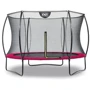 Батут EXIT Silhouette 305 см с защитной сеткой розовый