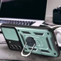 Чехол для телефонов Mobile Case Camshield Serge Ring Green for Samsung S921 Galaxy S24: Материал TPU (термополиуретан) и поликарбонат