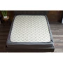 Простирадло на гумці Stonewash SoundSleep Adriatic dark gray темно-сіра 160х200 см (93198523): Матеріал ранфорс