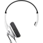 Наушники A4Tech HS-11 Black/White: Тип конструкции полноразмерные
