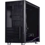 Корпус QUBE V9 Black (QBV9M_WBNU3): Матеріал передній панелі алюміній