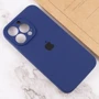 Чехол для iPhone Mobile Case Silicone Case Full Camera Protective Deep Navy for iPhone 15 Pro Max: Тип чехла накладка на заднюю часть
