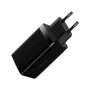 Зарядное устройство Baseus Wall Charger GaN3 Pro 2xUSB-C+USB 65W with USB-C Cable Black (CCGP050101): Особенности Power Delivery (PD), Быстрая зарядка, USB-C