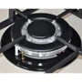 Варочная поверхность газовая Ventolux HG C7G CEST (IVORY): Количество конфорок 4