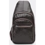 Чоловіча сумка-слінг Borsa Leather коричнева (K1142-brown): Стать Чоловік