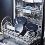 Ковш с крышкой KitchenAid Steel Core 20 см 2.4 л матовый черный (CC005999-001)
