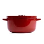 Кастрюля KitchenAid 3.3 л красный (CC006057-001): Диаметр, см 22
