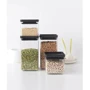Емкость для хранения Brabantia Square Canister Set Tasty+ 4 шт. (122422): Форма прямоугольная